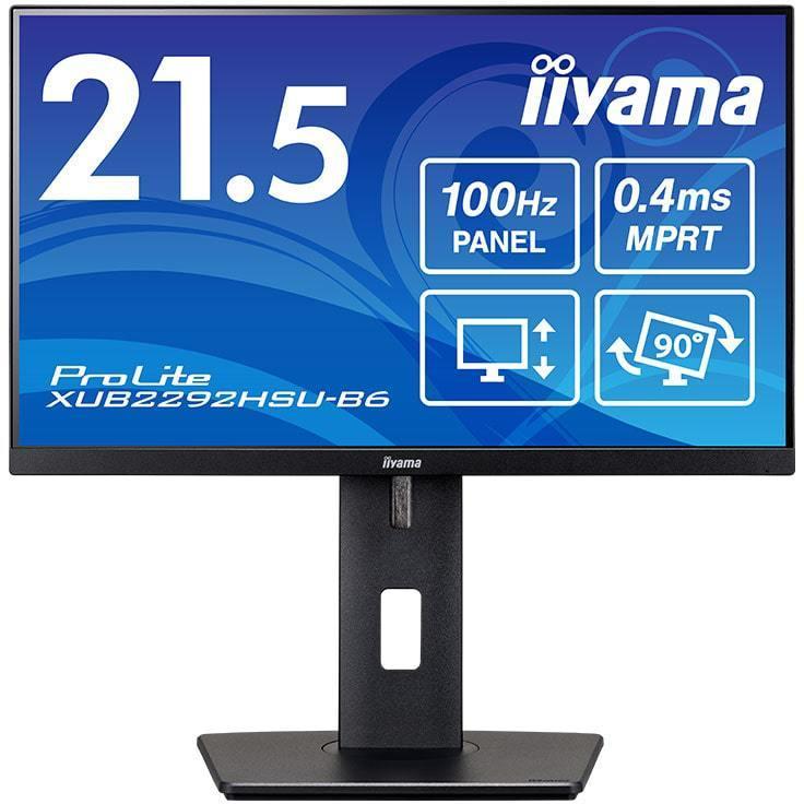 【新品】iiyama イイヤマ 液晶モニター XUB2292HSU-B6