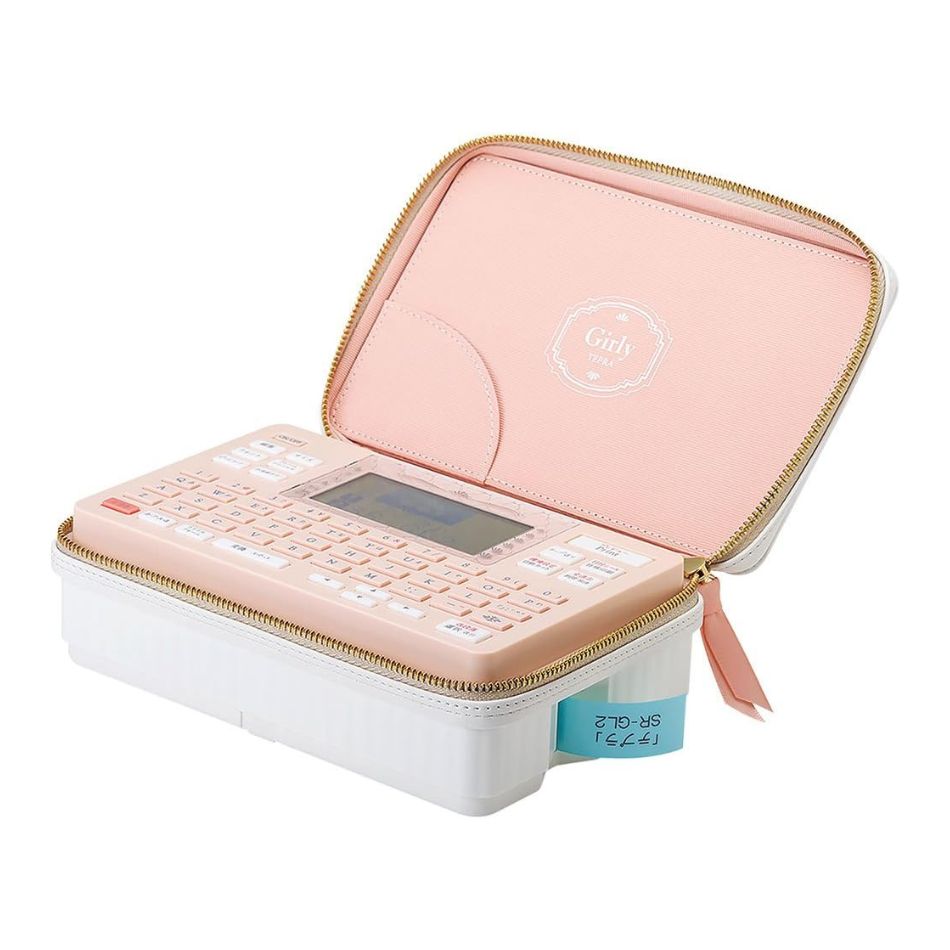 【新品】KING JIM キングジム ラベルライター テプラ TEPRA PRO SR-GL2 コーラルピンク