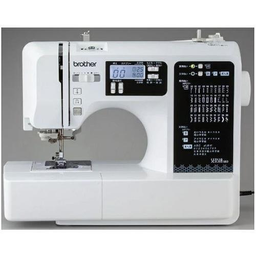 【新品】brother ブラザー 文字縫い機能付きコンピュータミシンSENSIA550 CPE0007 ブラック