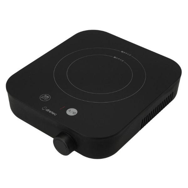 乐天商城 - 【新品】dretec ドリテック IHクッカー ピッコリスト DI-231BK ブラック