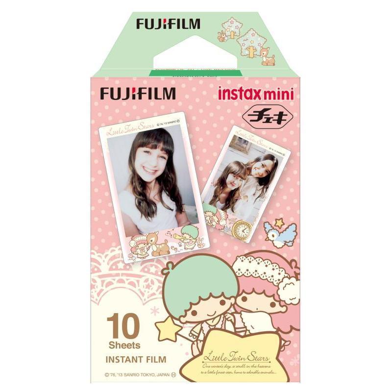 乐天商城 - 【メール便発送】【新品】FUJIFILM instax mini チェキ用フィルム 絵柄入りフレーム キキ&ララ 10枚入