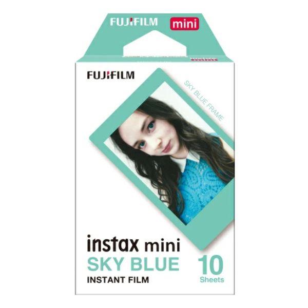 樂天商城 - 【メール便発送】【新品】FUJIFILM 富士フイルム チェキ専用フィルム instax mini Film SKY BLUE スカイブルー 10枚入