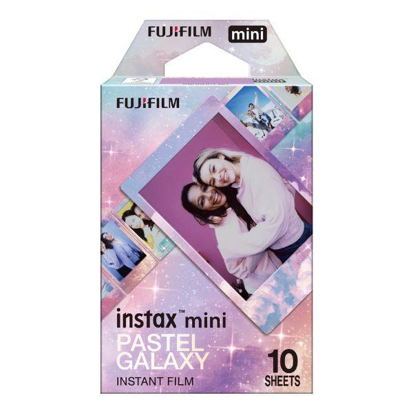 樂天商城 - 【メール便発送】【新品】FUJIFILM 富士フイルム チェキ専用フィルム instax mini Film 絵柄入りフレームタイプ PASTEL GALAXY パステルギャラクシー 10枚入り