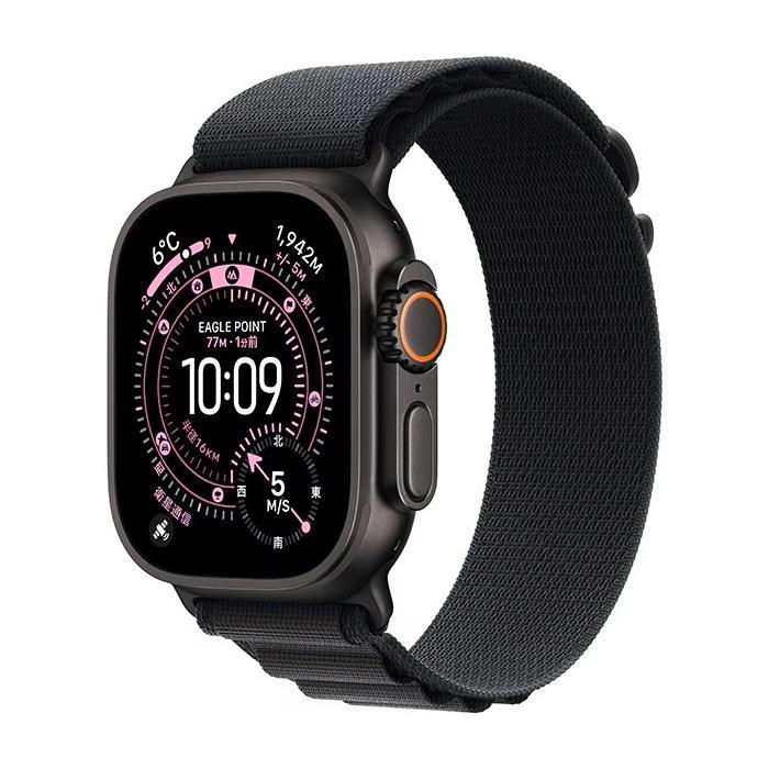 乐天商城 - 【新品】Apple Watch Ultra 3 GPS+Cellularモデル 49mm MF0X4J/A ブラック・ブラックアルパインループ L