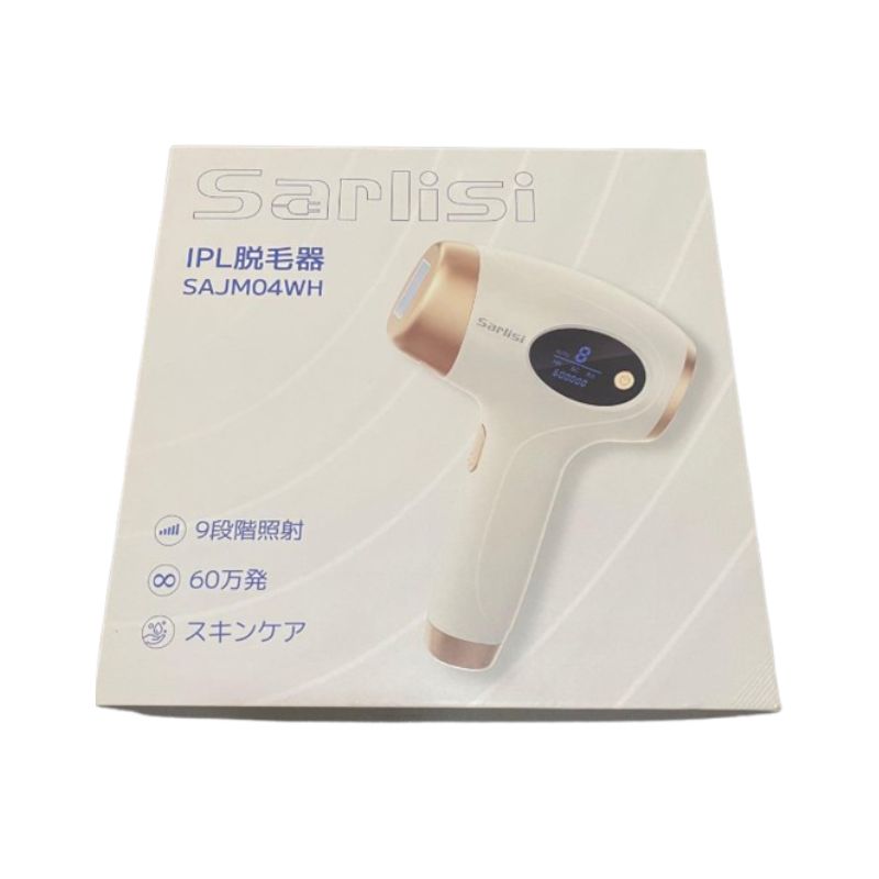 【新品】SARLISI サーリシ IPL脱毛器 SAJM04WH ホワイト