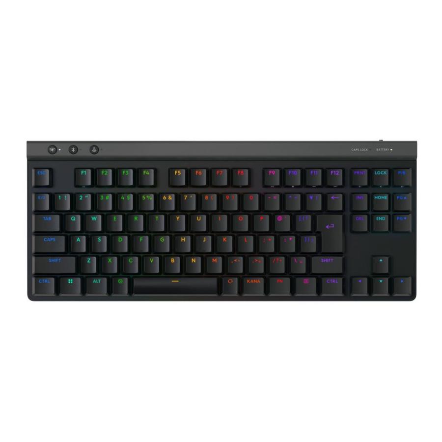 【新品】logicool ロジクール G ゲーミングキーボード G515 LIGHTSPEED TKL G515-WL-LNBK ブラック