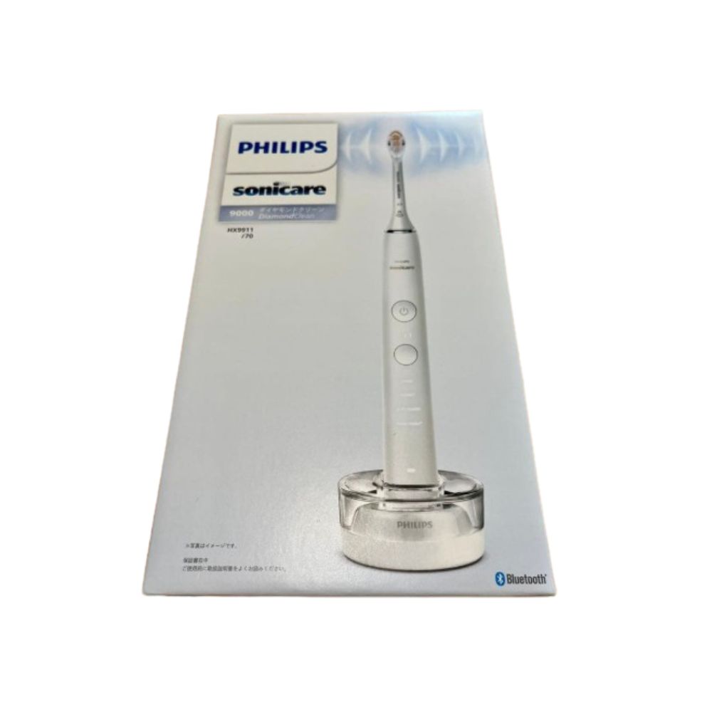 【新品】PHILIPS フィリップス 電動歯ブラシ ソニッケアー ダイヤモンドクリーン 9000 HX9911/70 ホワイト