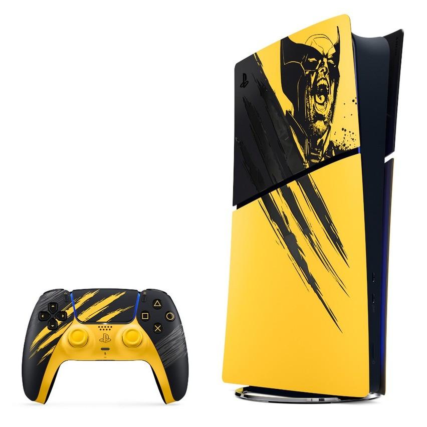 【新品】PS5 プレイステーション5 デジタル エディション Marvel's Wolverine バトルイエロー リミテッドエディショ…