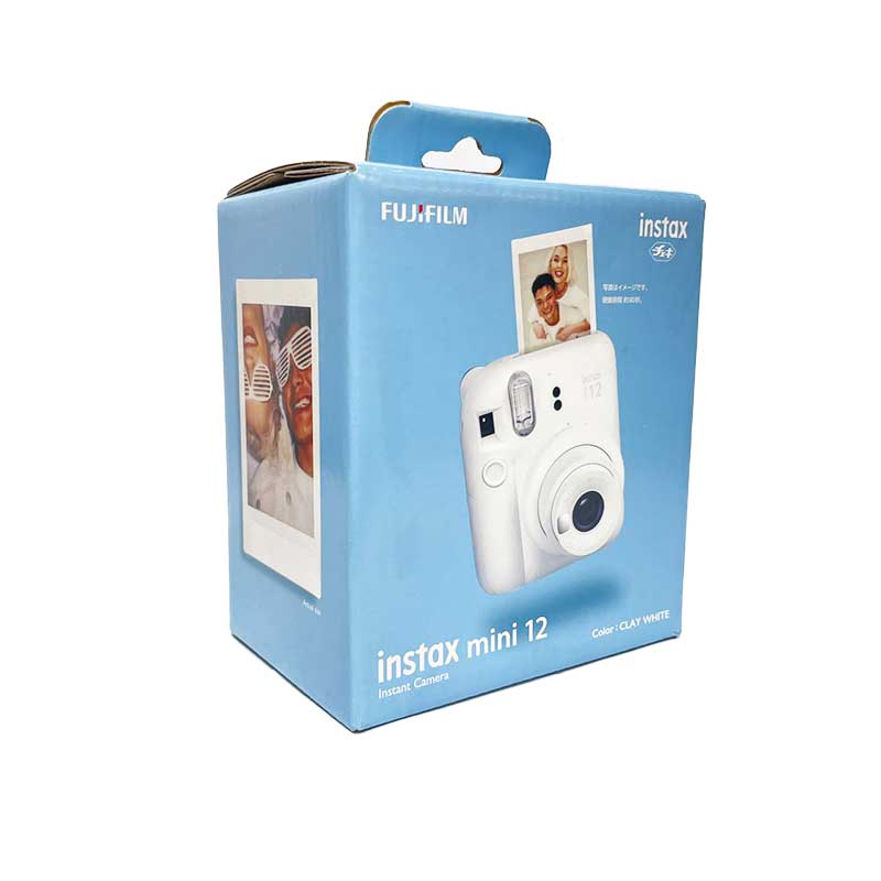 【土日祝発送】【新品】FUJIFILM 富士フイルム インスタントカメラ instax mini 12 クレイホワイト