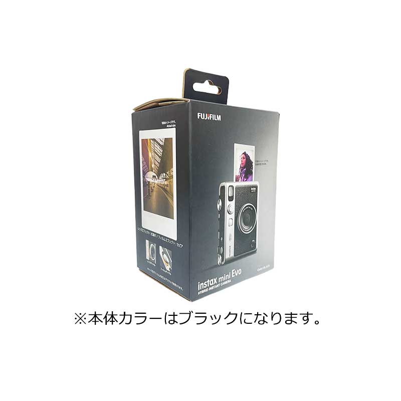 ȯۡڿʡFUJIFILM ٻΥե ϥ֥åɥ󥹥ȥ instax mini Evo INS-mini-EVO-BK-C ֥å