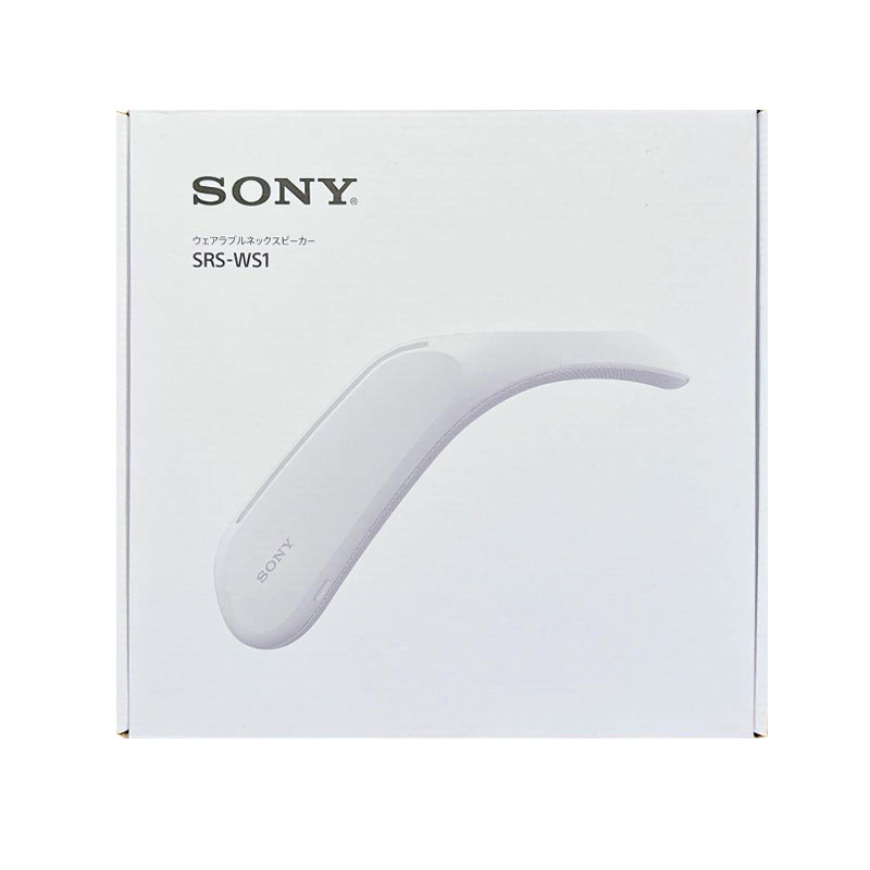 【新品 土日祝も発送】 SONY（ソニー）ソニー ウェアラブルネックスピーカー SRS-WS1