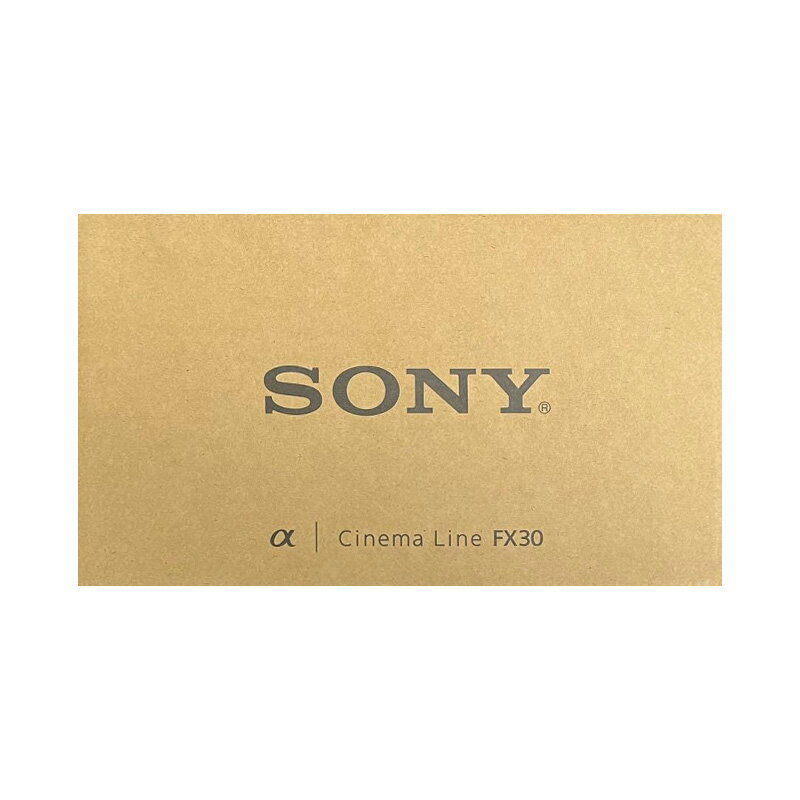 ȯۡڿʡSONY ˡ Cinema Line  FX30 ILME-FX30B ܥǥñ