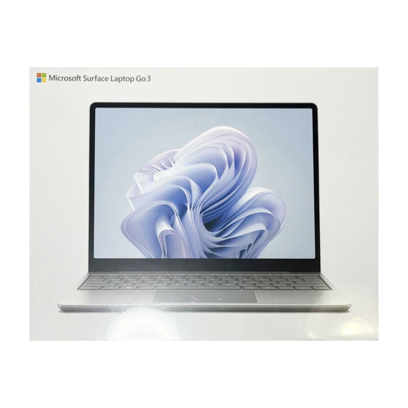 【土日祝発送】【新品】Microsoft マイクロソフト Surface Laptop Go 3 プラチナ intel Core i5 メモリ..