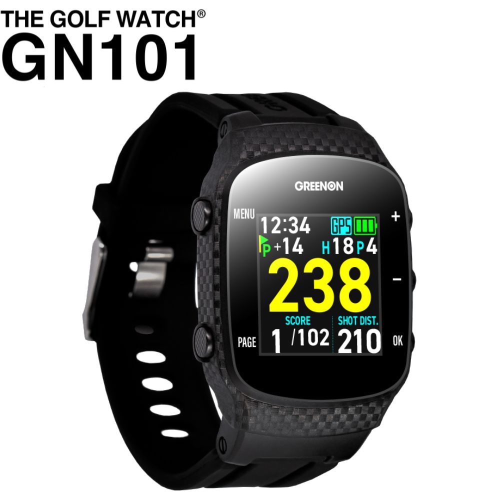 ȯۡڿʡGREENON ꡼󥪥 GPSΥ THE GOLF WATCH GN101 ֥å