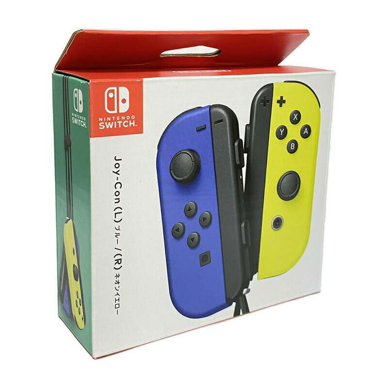 【土日祝発送】【新品未開封品】任天堂 Joy-Con L ブルー/ R ネオンイエロー