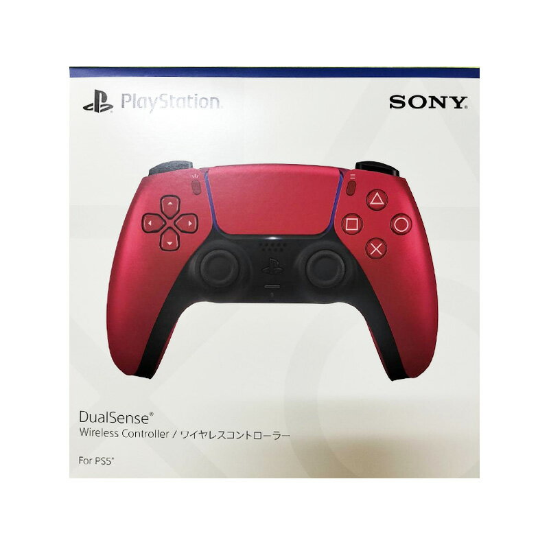 【土日祝発送】【新品】SONY ソニー DualSense ワイヤレスコントローラー CFI-ZCT1J07 ヴォルカニック レッド