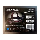【新品】GENTOS ジェントス 充電式LEDヘッドライト Gシリーズ 高輝度チップタイプ白色LED GH-118RG