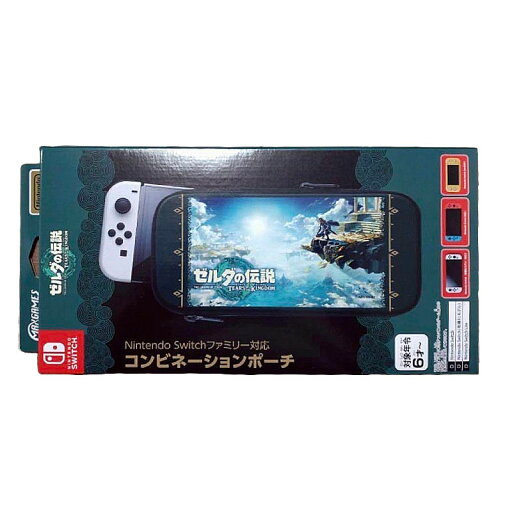 【新品】MAXGAMES マックスゲームズ Nintendo Switchファミリー対応コンビネーションポーチ ゼルダの伝説 ティアーズ オブ ザ キングダム HEGP-09ZRTK 【新品】MAXGAMES マックスゲームズ Nintendo Switchファミリー対応コンビネーションポーチ ゼルダの伝説 ティアーズ オブ ザ キングダム HEGP-09ZRTK