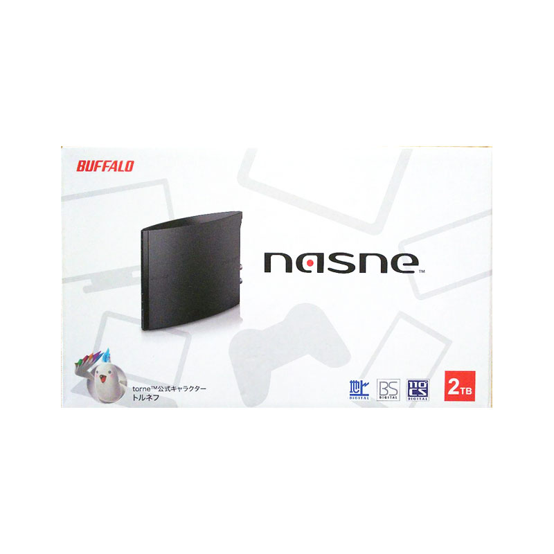 【土日祝発送】【新品】BUFFALO バッファロー HDDレコーダー nasne NS-N100 2TB 地デジ/BS/CS チューナー