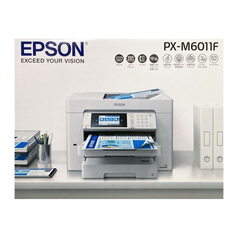 乐天商城 - 【土日祝発送】【新品】エプソン インクジェットカラー複合機 FAX PX-M6011F