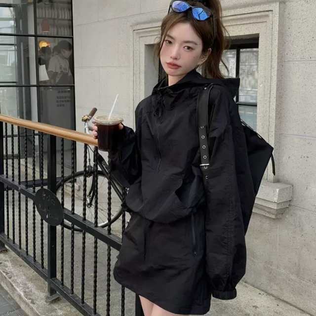 レディース セットアップ 上下セット スウェット ジャージセット スカートセット スウェットセット スポーツウエア ジッパー 運動着 ジップアップ ブルオーバー...