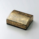 沈金菊彫名刺箱 大(黒)宮内庁御用達 名刺入れ 日本製 来客 うるし 艶 上品 器 漆器 手塗 高級 おすすめ 木 木製 デスク デスク整理 名刺整理 プレゼン...