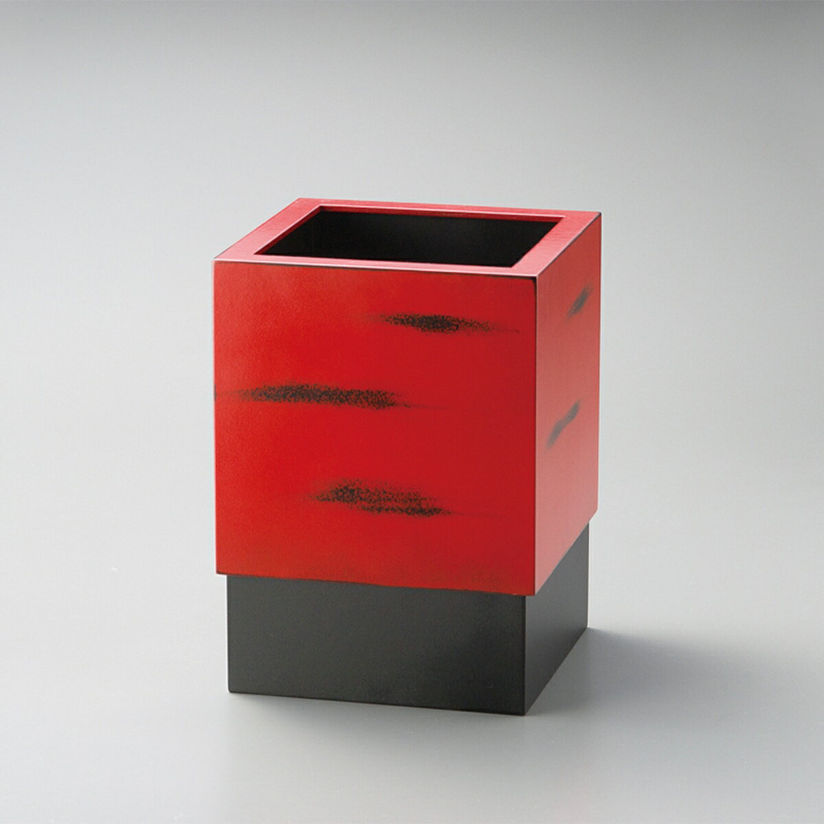 Rakuten - くず入れ（根来）宮内庁御用達 日本製 来客 艶 上品 器 漆器 高級 おすすめ 箱 生活用品 生活雑貨 ゴミ箱 くず入れ ダストボックス くずかご オシャレ リビング トラッシュボックス