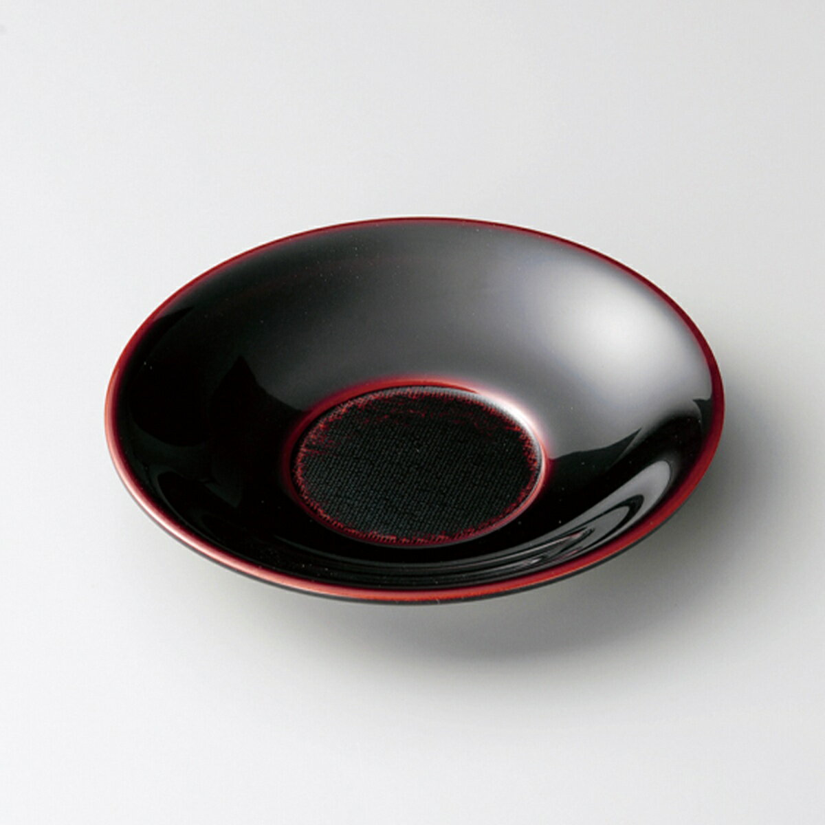 糸輪布目 4.3茶托（溜）5枚セット宮内庁御用達 木合 日本製 来客 うるし 上品 器 テーブル小物 漆器 漆塗 手塗 高級 おすすめ キッチン雑貨 茶道具 おもてなし コースター 5枚揃い