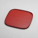 送料無料 古代朱 くつわ盆 トレー おしゃれ カフェ 業務用 トレイ 木製 漆器 おもてなし 上品 ランチョンマット 高級 来客 うるし 会席膳 日本製 和風 ...