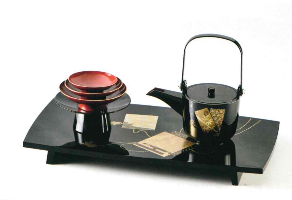 《名入れ無料》《3文字まで》《漆・手書き》《結婚祝い》《お正月》《迅速》木製 11.5 屠蘇器 同張盆付..