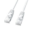 【5/1限定エントリーで当店全品最大P7倍】LA-SL6-05W サンワサプライ カテゴリ6極細LANケーブル