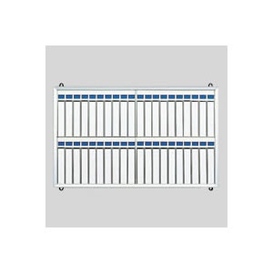 楽天ウルトラぎおん楽天市場店【12/5は期間限定クーポン発行】CR-38672　クラウン　名札掛（アルミ枠付） 40名用　CR-NF400K-AL【/srm】