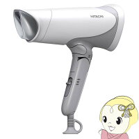 日立_ヘアードライヤー_ホワイト_iONCARE_イオンケア_マイナスイオン_HID-T500B-W