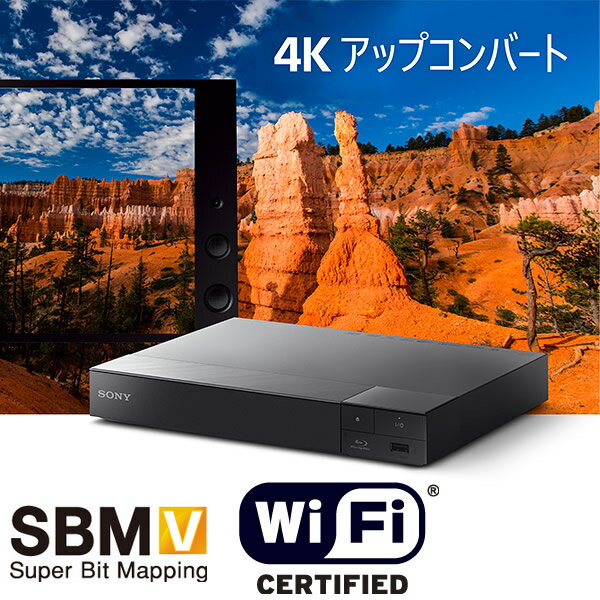 【5/1限定 最大1000円OFFクーポン発行】ソニー ブルーレイディスクプレーヤー BDP-S6700【/srm】