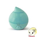 【最大4000円OFFクーポン発行 4/24 20時~4/25 23:59迄】【あす楽】【在庫限り】加湿器 超音波式 テクノス しずく型 2.8L メレンゲ ブルー 木造4～6畳/鉄筋6～8畳目安 EL-C311-B 小型 コンパクト【/srm】