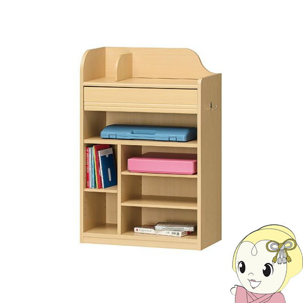 【10/18限定 ダイヤモンド会員はエントリーで当店全品最大P8倍】【メーカー直送】 白井産業 ランドキッズ ランドセルラック 奥行30×幅65×高さ95cm ナチュラルブラウン LAK-9565H-NA【KK9N0D18P】