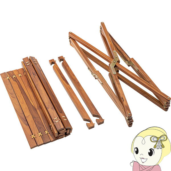 【12/10は期間限定クーポン発行】アウトドアテーブル 折りたたみ 木製 幅60 ロール 天板 おしゃれ コンパクト 持ち運び キャンプ 天然木 収納袋付き 東谷【KK9N0D18P】