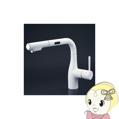 ※この商品は「予約」として承ります。入荷次第の発送となります。※お問い合わせをいただきましても、納期に関してはお答えしかねる場合がございます。　お待ちいただける方のみご注文をお願い致します。■　KVK　■※取付けは取付工事専門業者にご依頼ください。ご注文前には図面などのご確認いただきますよう宜しくお願い致します。◆　主な特長　◆■電源：AC100V■吐水口回転規制110°■水受けトレー付■色：マットホワイト簡易商品仕様ブランド名：KVKメーカー型番：-カラー：-代表カラー：ホワイト