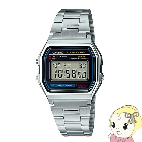【エントリーで当店全品最大P10倍 9/4 20時~9/11 1:59】【在庫僅少】CASIO カシオ スタンダードウォッチ 「カシオ コレクション」 A158WA-1JH