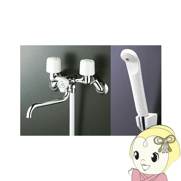 ��1/10�ϴ��ָ��ꥯ���ݥ�ȯ�ԡۡ�ľ���� KVK ����߿���2�ϥ�ɥ륷�� 170mm�ѥ����� �������� KF100N2W��/srm��