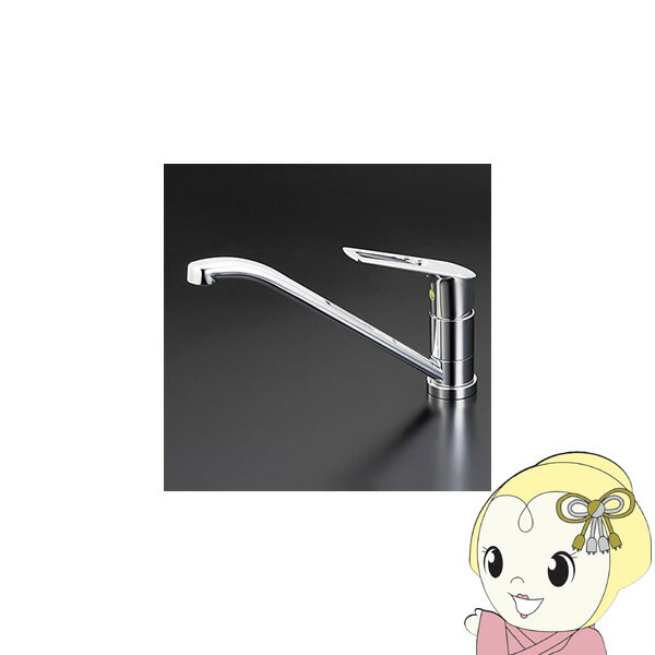 樂天商城 - [予約]【直送】 KVK 流し台用シングルレバー式混合栓 eレバー水栓寒冷地用 KM5211ZTEC【/srm】
