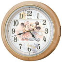 壁掛け時計 掛け時計 ディズニータイム ミッキー&フレンズ 電波時計 連続秒針 スイープムーブメント からくり メロディ かわいい セイコー【/srm】