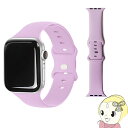 【5/1限定エントリーで当店全品最大P7倍】Apple Watch 40/38mm 用 シリコンバンド ライラック EGD21774AWLL【KK9N0D18P】(2)