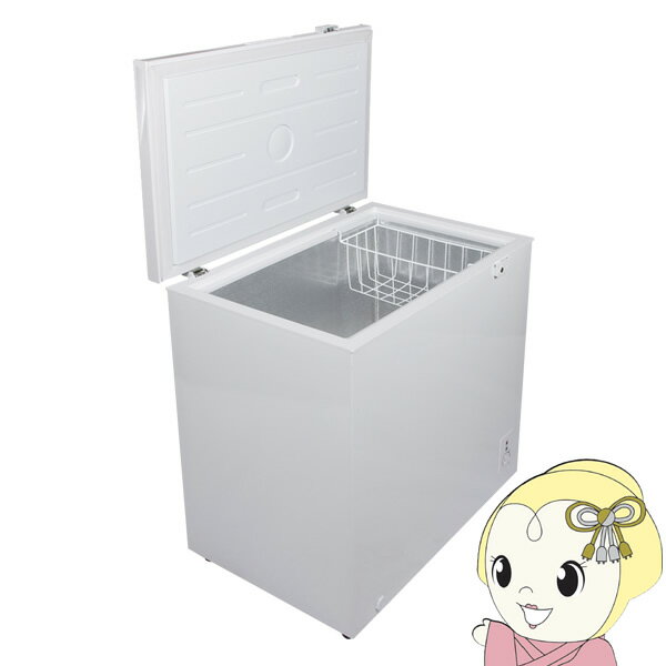 Chest Type - maxzen マクスゼン 上開き冷凍庫 197L ホワイト JF200ML01WH【/srm】【KK9N0D18P】