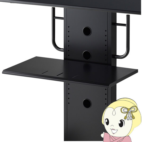 ハヤミ 棚板 ワイドタイプ ブラック PHP-B8201L【/srm】