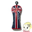 バックスピン ゴルフクラブ用ヘッドカバー ローリングストーンズ The Rolling Stones Union Jack Head Cover-Hybrid BA02H509【/srm】の商品画像