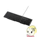 【5/1限定エントリーで当店全品最大P7倍】サンワサプライ PS/2 有線 キーボード ブラック SKB-L1BKN