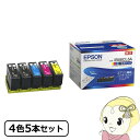 【5/10は期間限定クーポン発行】IB06CL5A エプソン 純正インクカートリッジ メガネ 4色5本セット カラー各1個、ブラック2個入り【/srm】