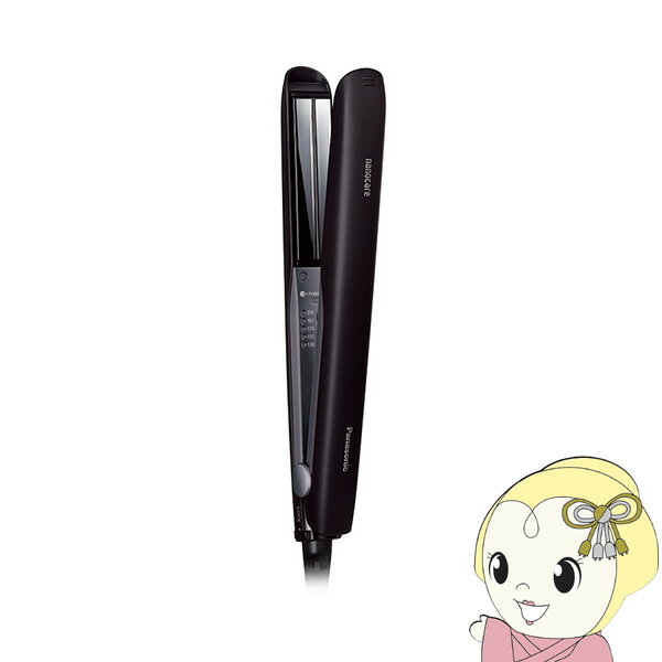 【11/25限定クーポン発行】Panasonic パナソニック ストレートアイロン ナノケア EH-HS0J-K ブラック 新商品【/srm】【KK9N0D18...