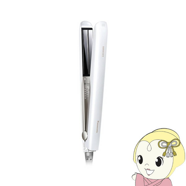 【11/25限定クーポン発行】Panasonic パナソニック ストレートアイロン ナノケア EH-HS0J-W ホワイト 新商品【/srm】